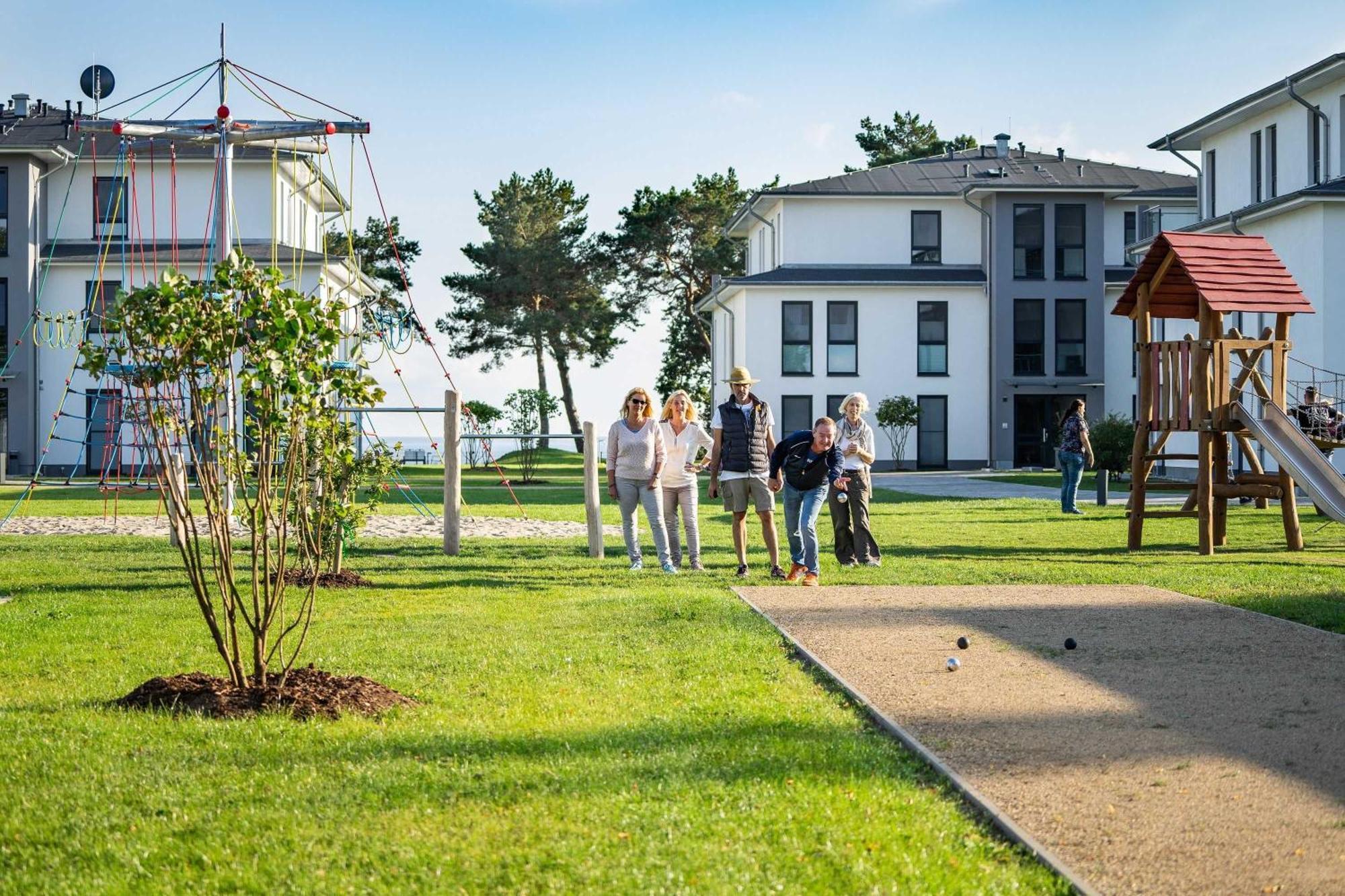 Terrassenwohnung "Inselhain" - Oase Am Haff Garz  Екстериор снимка